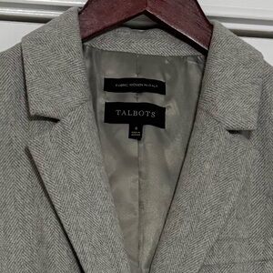 Talbots Italian Flannel Soft, Warm, and Versatile Blazer